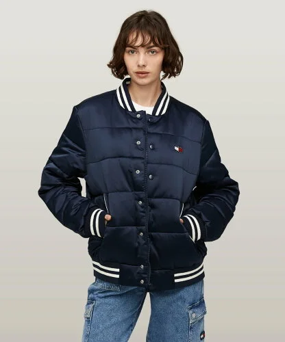 TOMMY JEANS TJM STN PFFR WTH APP Dark Night Navy