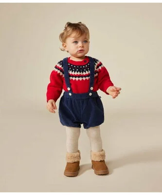 PETIT BATEAU コーデュロイショートパンツ