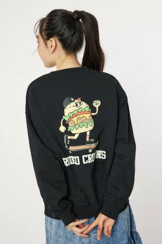 RODEO CROWNS WIDE BOWL 【UNISEX】BURGER スウェット