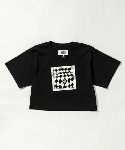 MM6 Maison Margiela Kids & Junior グラフィック半袖Tシャツカットソー