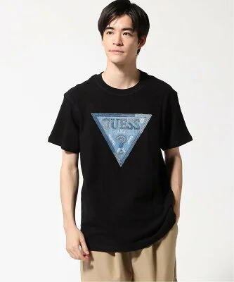 GUESS (M)SS Cn Triangle Patch Tee