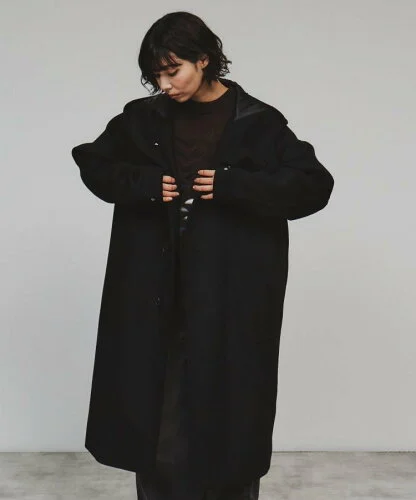 tk.TAKEO KIKUCHI ビーバー仕上げフーデットコート