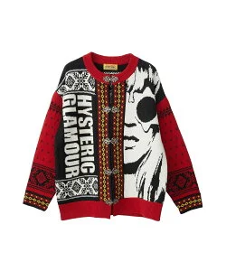 HYSTERIC GLAMOUR WOMAN SNOW ノルディックセーター