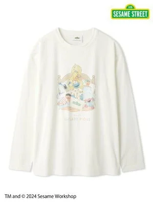 gelato pique 【SESAME STREET】【UNISEX】ワンポイントプルオーバー