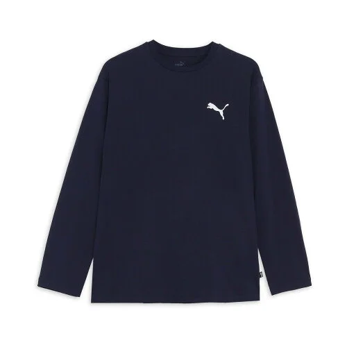 PUMA メンズ ESS リラックス 長袖 Tシャツ