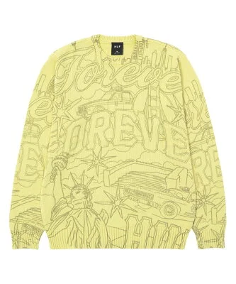 HUF FOREVER CREWNECK SWEATER