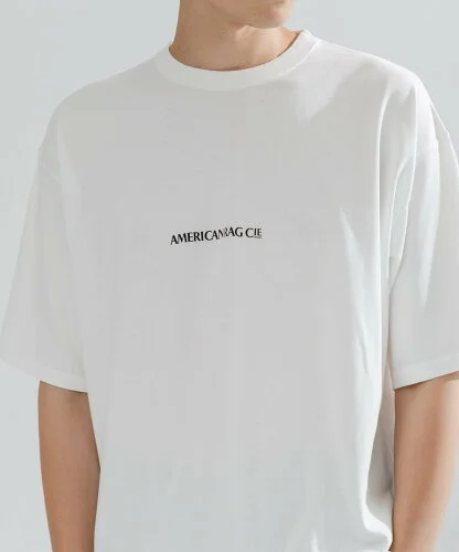 AMERICAN RAG CIE 【MEN , WOMEN】AMERICAN RAG CIE LOGO TEE