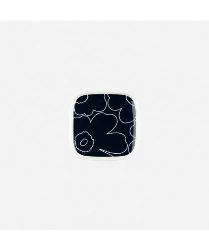 Marimekko Piirto Unikko 60th プレート 10*10cm