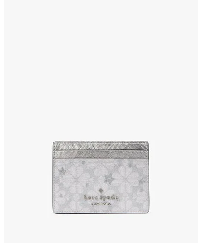 kate spade new york スペード フラワー スター トス スモール スリム カード ホルダー