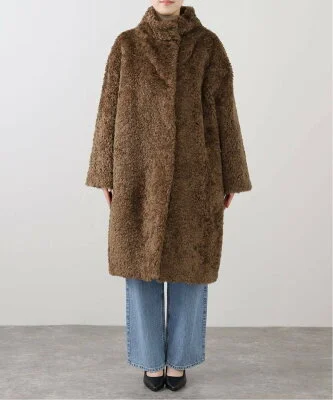 IENA HERNO/ヘルノ ECO FUR COAT GC000456D12421