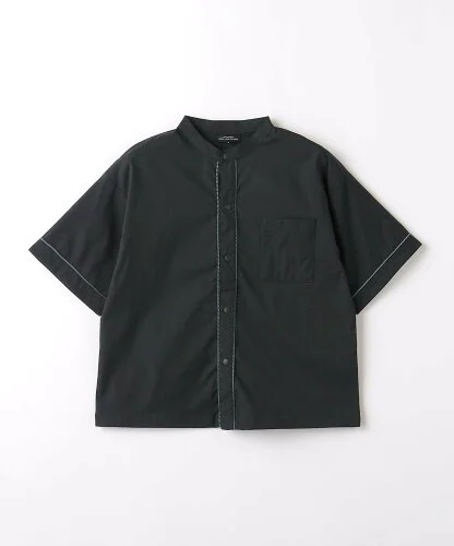 UNITED ARROWS green label relaxing TJ パイピング バンドカラーシャツ 100cm-130cm