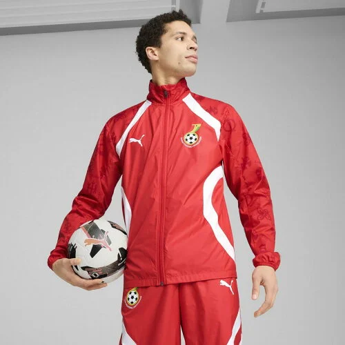 PUMA メンズ サッカー ガーナ プレマッチ ウーブン ジャケット