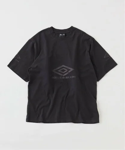 JOURNAL STANDARD BOILER ROOM x UMBRO WASHED T-SHIRT BLACK