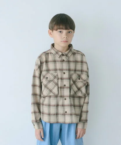 UNITED ARROWS green label relaxing 【別注】＜Pluckys＞ネルシャツ / キッズ 140cm-160cm