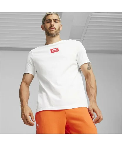 PUMA メンズ F1 ESS ロゴ 半袖 Tシャツ +