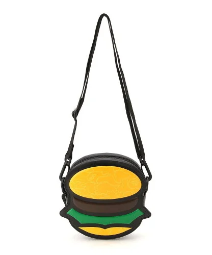 A BATHING APE HAMBURGER MINI SHOULDER BAG