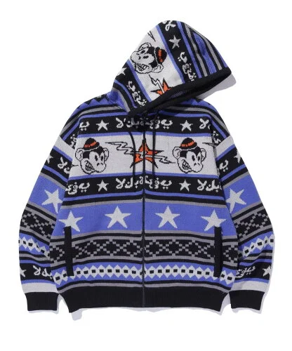 XLARGE KEITH KNIT HOODIE