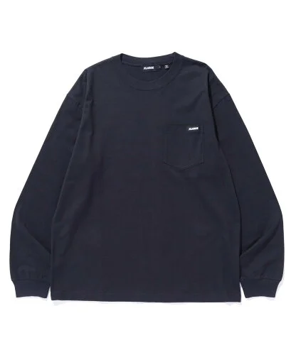 XLARGE STANDARD LOGO TAG L/S POCKET TEE