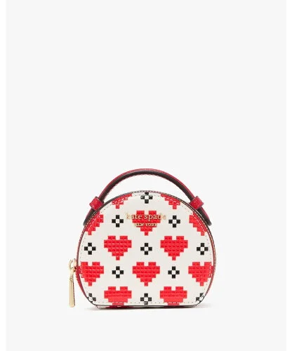 kate spade new york デヴィン ピクセル ハート ジュエリー ケース