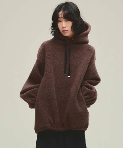 eL Boa Hooded Pullover