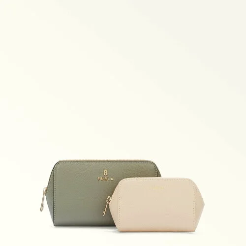 FURLA CAMELIA M COSMETIC CASE SET