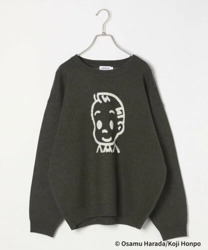 LEPSIM 【OSAMU GOODS×LEPSIM】12ゲージ膨れニットプルオーバー