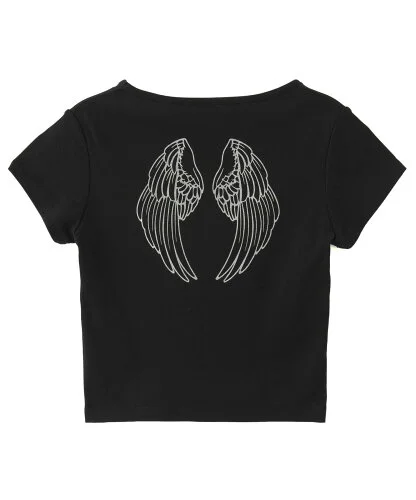 X-girl WING S/S BABY TEE