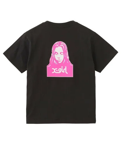 X-girl FACE S/S TEE