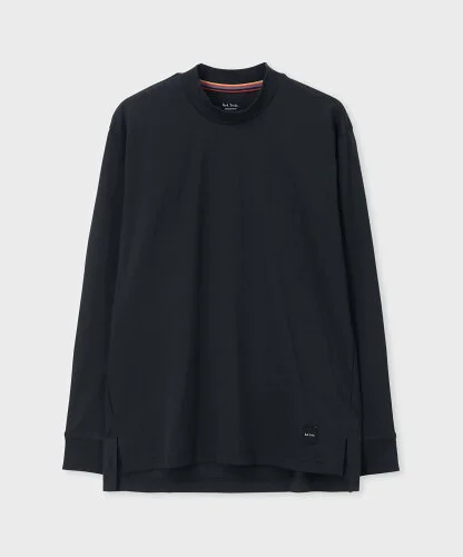 Paul Smith 【公式】ソリッドカラー モックネック Tシャツ