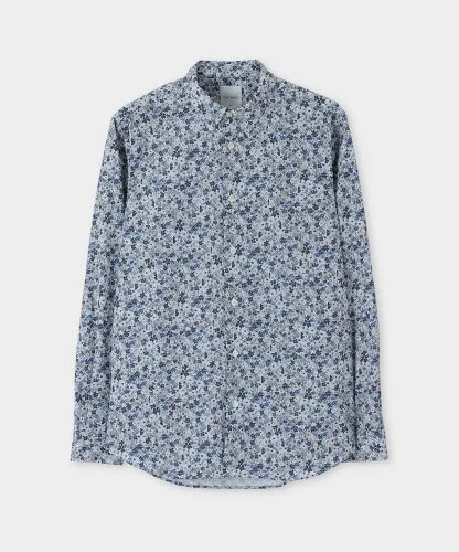 Paul Smith 【公式】"Blue Garden Floral" カジュアルシャツ