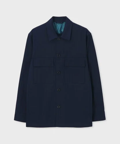 Paul Smith コットンリネンツイル ブルゾン