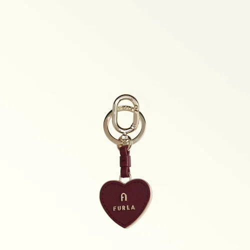 FURLA CAMELIA KEYRING HEART