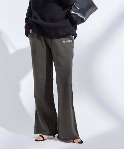 JOURNAL STANDARD L'ESSAGE 《予約》《別注》【RUSSELL ATHLETIC】HIGH COTTON ラインパンツ:スウェットパンツ