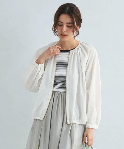 UNITED ARROWS green label relaxing ポコポコ ブルゾン -マシンウォッシャブル-