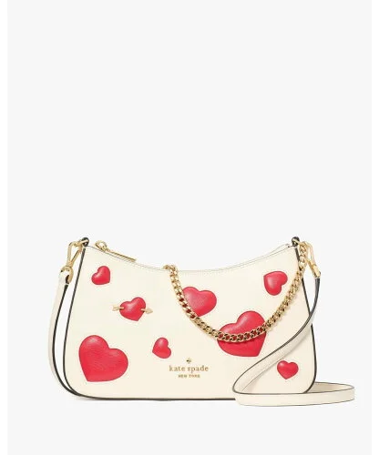 kate spade new york マディソン インセット パフィ ハート ミディアム コンバーチブル クロスボディ