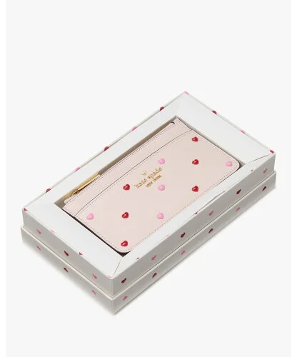 kate spade new york マディソン ハート スタッズ ラージ スリム カード ホルダー ボックス セット