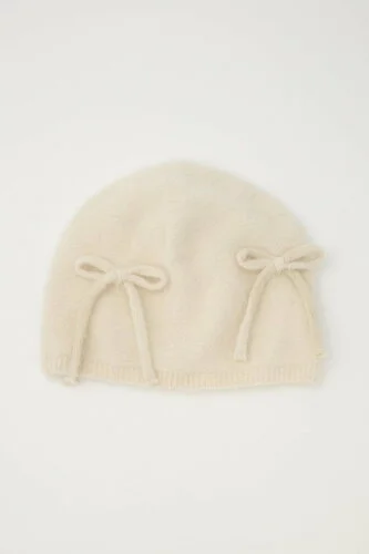 SLY 【中町 綾さん着用アイテム】RIBBON SHAGGY BEANIE