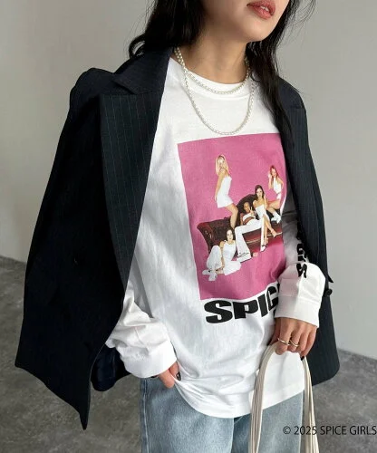 fredy emue 【GOOD ROCK SPEED/グッドロックスピード】SPICE GIRLSロンTシャツ フレディ アンド グロスター トップス カットソー・Tシャツ ホワイト【送料無料】