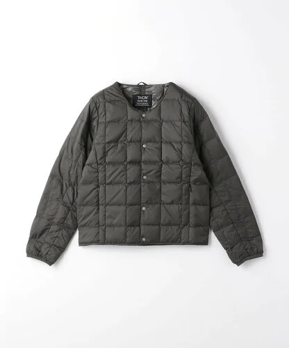 UNITED ARROWS green label relaxing ＜TAION＞ベーシック クルーネックボタン インナーダウンジャケット / キッズ 150cm