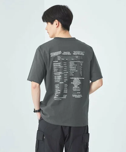 【別注】＜UNIVERSAL OVERALL*Manny's＞GLR MENU Tシャツ