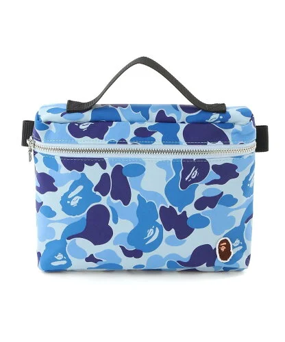 A BATHING APE ABC CAMO MUSIC POUCH