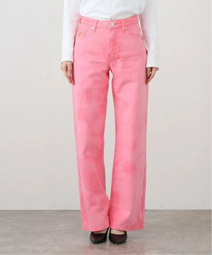 JOINT WORKS One Tea spoon / ワンティースプーン PINK KISS WIDE LEG JEANS