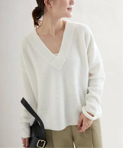 VERMEIL par iena 《予約》COTTON FUWARI Knit