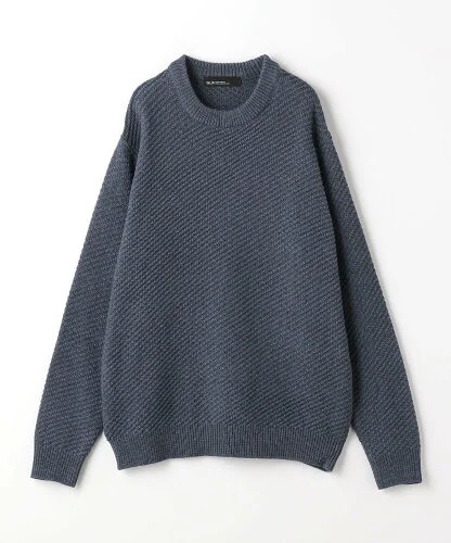 UNITED ARROWS green label relaxing ネットヤーン ツイル クルーネック ニット