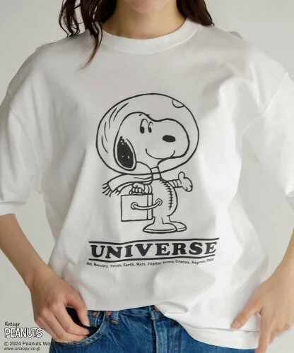 AMERICAN RAG CIE 【MEN , WOMEN】Vintage PEANUTS "UNIVERSE" TEE