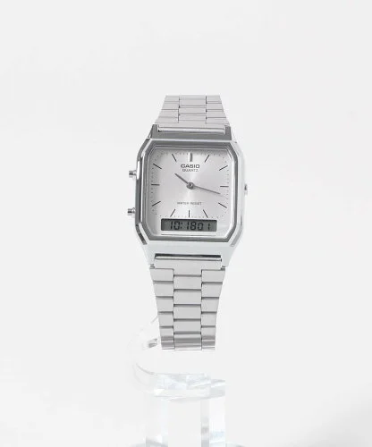 URBAN RESEARCH DOORS CASIO スクエアメタルウォッチ
