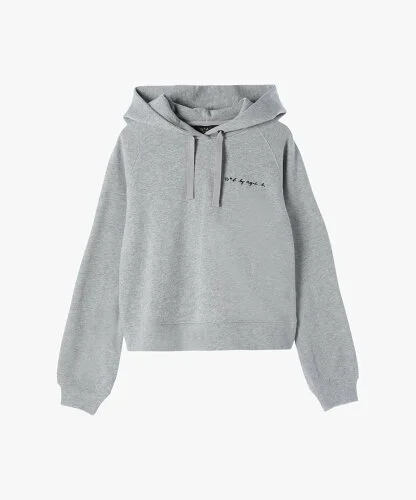 agnes b. WU88 HOODIE ニューワンポイントロゴフーディー