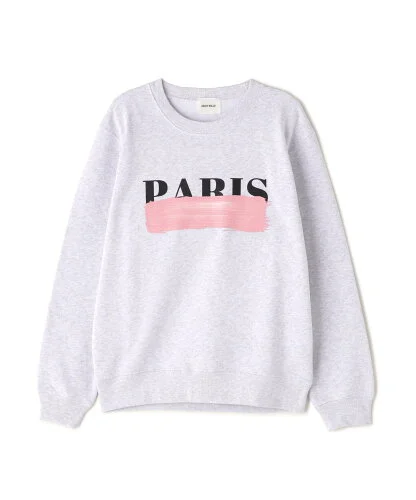 B'2nd DROIT BELLO(ドロイトベロ)PINKブラッシュPARIS スウェット ビーセカンド トップス カットソー・Tシャツ ピンク【送料無料】