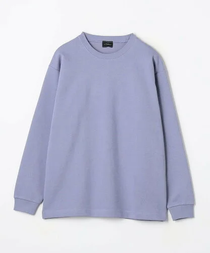 UNITED ARROWS green label relaxing SUVIN ツイル クルーネック カットソー