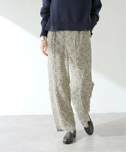 JOURNAL STANDARD L'ESSAGE 《予約》レオパードプリントパンツ